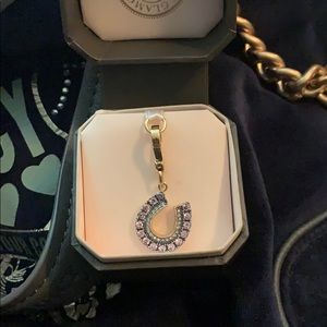Original Juicy Couture Pavé Lucky Horseshoe Charm